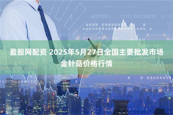 盈股网配资 2025年5月27日全国主要批发市场金针菇价格行情