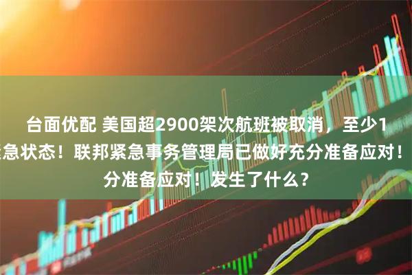 台面优配 美国超2900架次航班被取消，至少14个州进入紧急状态！联邦紧急事务管理局已做好充分准备应对！发生了什么？