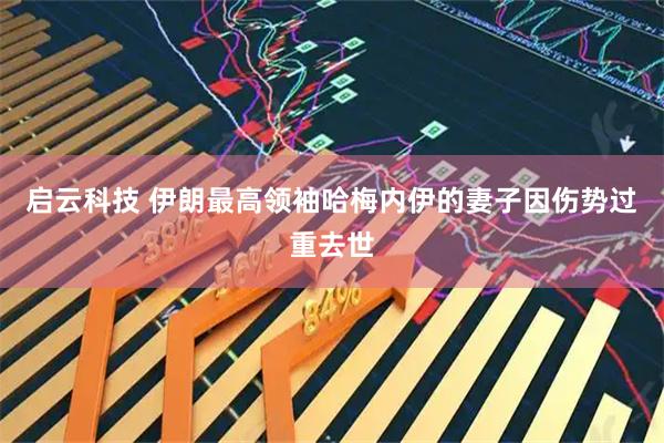 启云科技 伊朗最高领袖哈梅内伊的妻子因伤势过重去世
